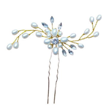 Romantic Pearl Vine Hair Pins