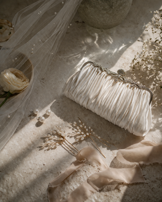 The Modern Bridal Set- Silver
